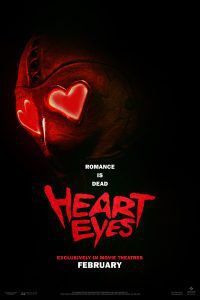 Scary eyes shaped like hearts